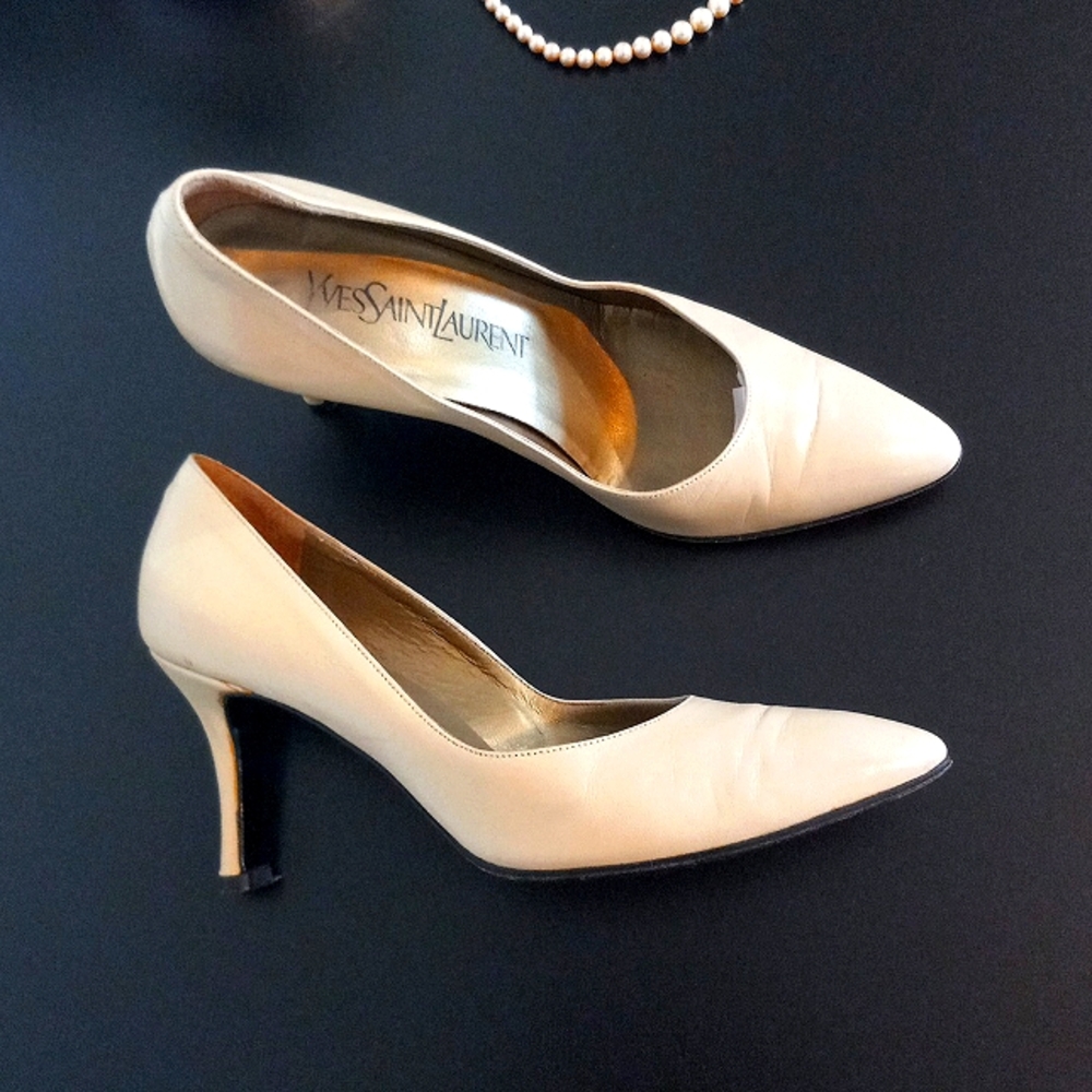 Vtg YSL heels